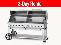 Extra Large - Crown Verity 6ft Commercial Propane BBQ 1470 square inches