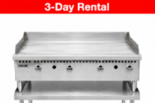 Large - 4ft Commercial Propane Griddle 985 square inches