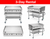Large - 4ft Commercial Propane Griddle 985 square inches