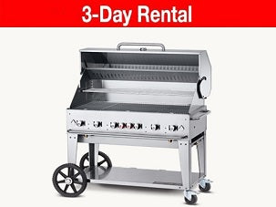 Large - Crown Verity 4ft Commercial Propane BBQ 966 square inches