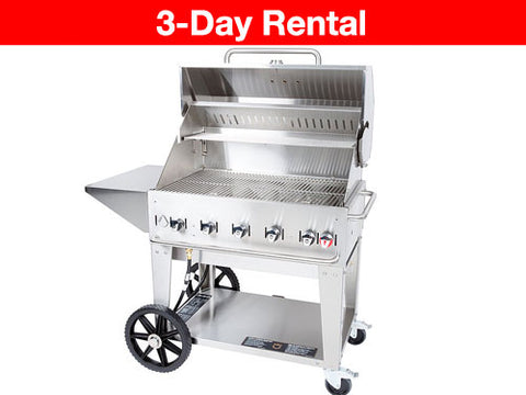 Medium - Crown Verity 3ft Commercial Propane BBQ 714 square inches