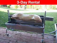 Pig roaster rotisserie rental Ottawa